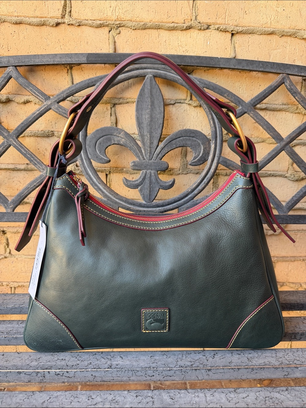 Dooney & Bourke Florentine Harrison Hobo Bag – Teal (NWT)